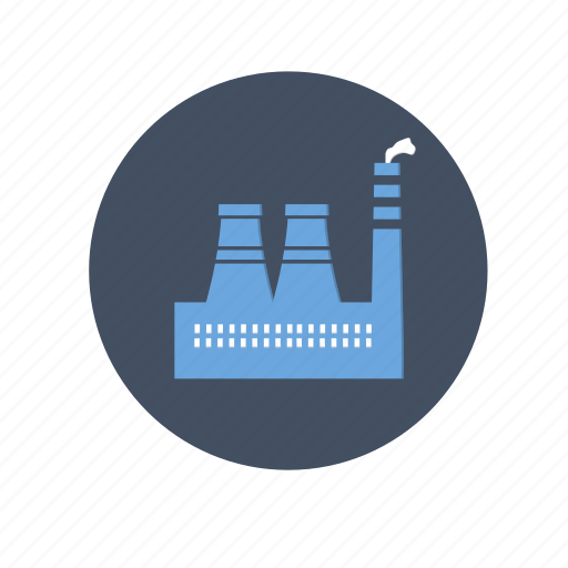 Building, plant, oil, company, gas, factory, production icon - Download on Iconfinder