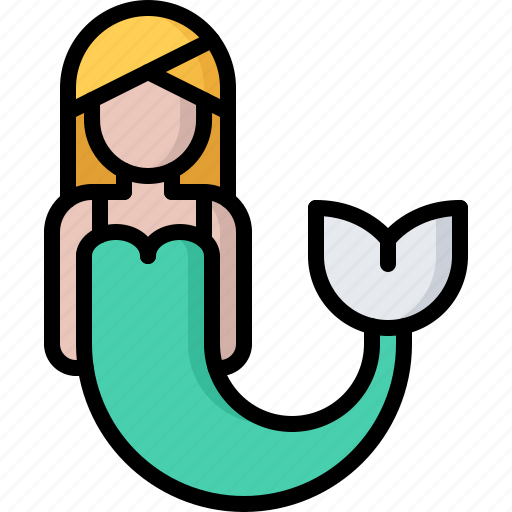 Fairy, fantasy, fish, legend, mermaid, tale icon - Download on Iconfinder