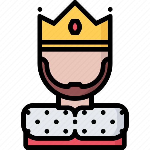 Crown, fairy, fantasy, king, legend, tale icon - Download on Iconfinder