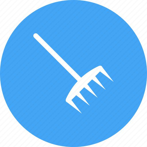 Autumn, garden, grass, handle, leaf, rake, tool icon - Download on Iconfinder