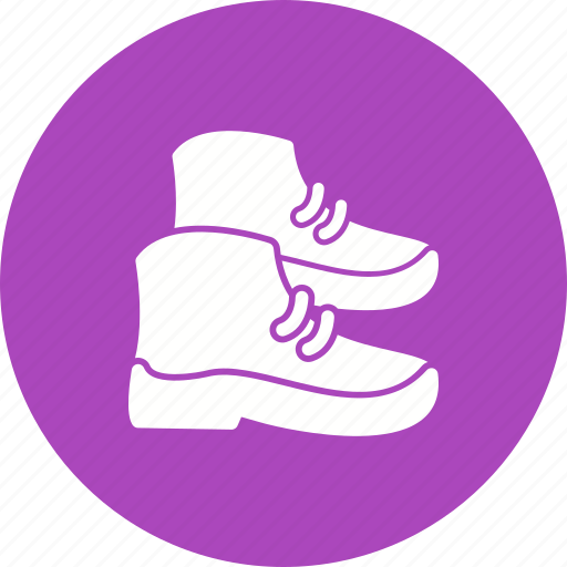 Boots, laces, leather, season, shoes, style, walking icon - Download on Iconfinder