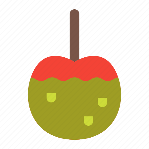 Apple, candy, caramel, fall, fruits, snack, sweets icon - Download on Iconfinder