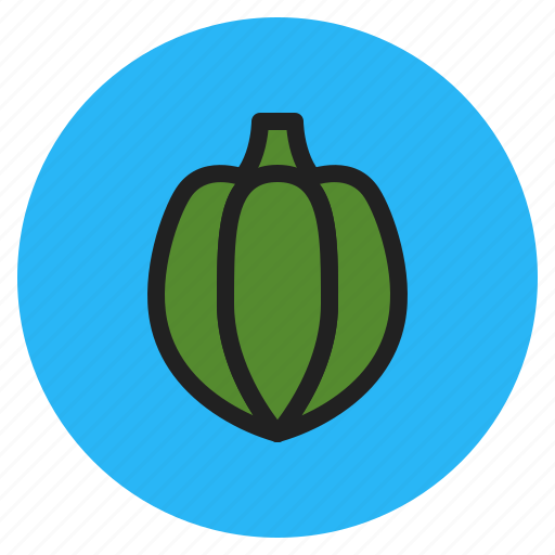 Fruits, acorn, pepper, fall, squash, vegetables icon - Download on Iconfinder