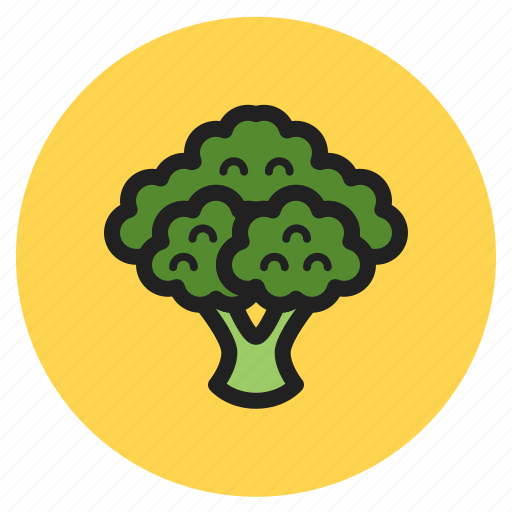 Fruits, broccolirabe, califlower, broccoli, fall, rabe, vegetables icon - Download on Iconfinder
