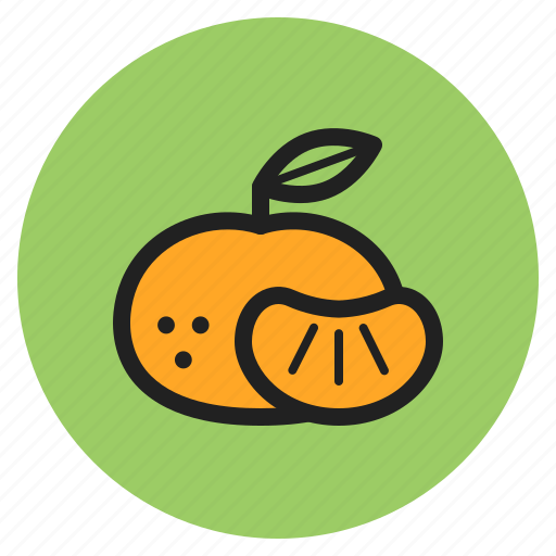 Fall, orange, citrus, mandarin, shrub, fruits, vegetables icon - Download on Iconfinder