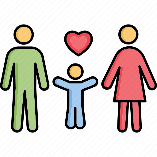 Parents, family, offspring, couple, loving icon - Download on Iconfinder