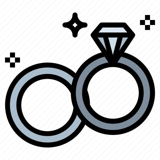 Love, lovers, rings, wedding icon - Download on Iconfinder