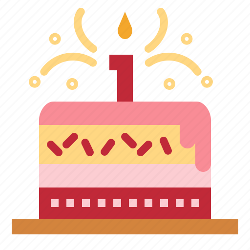 Bakery, birthday, cake, candles icon - Download on Iconfinder