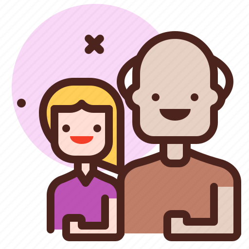 Girl, grandparent, life, love, partner, sibling icon - Download on Iconfinder