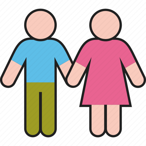 Couple, in, love, man, woman icon - Download on Iconfinder