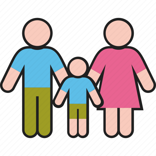 Boy, family, father, mother, parents, son icon - Download on Iconfinder