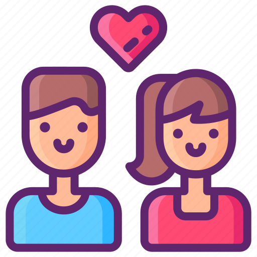 Couple, heart, love, valentine icon - Download on Iconfinder