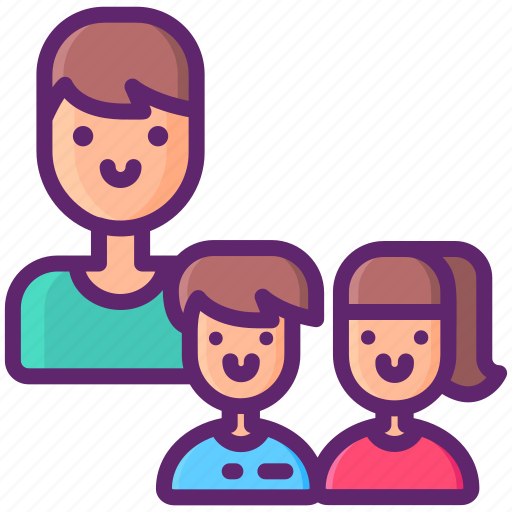 Man, boy, girl, family icon - Download on Iconfinder
