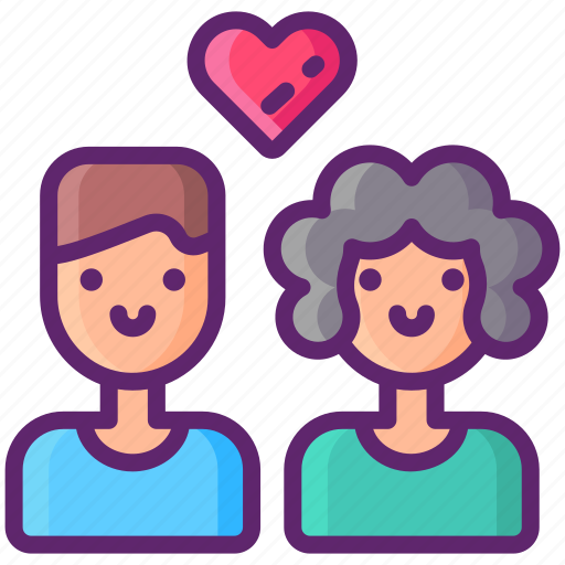 Mixed, couple, love, valentine icon - Download on Iconfinder