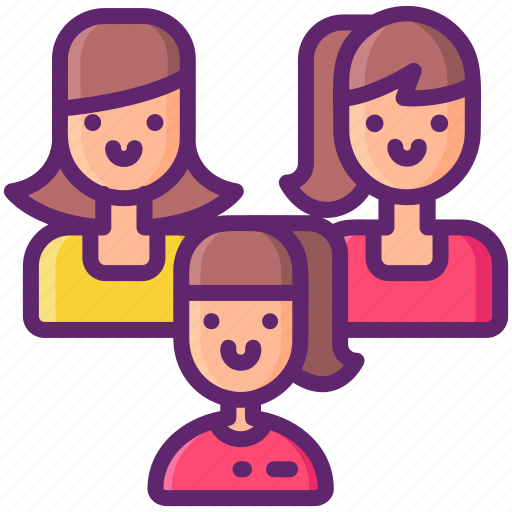 Woman, girl, family icon - Download on Iconfinder