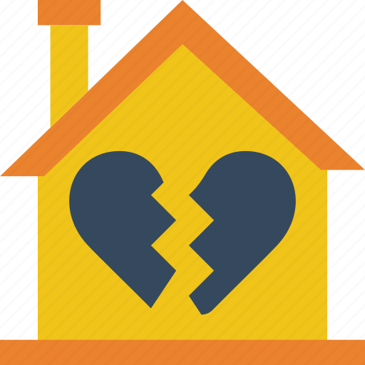 Broken, family, home, love, people icon - Download on Iconfinder