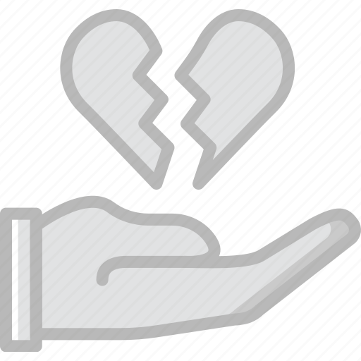 Broken, family, heart, home, people icon - Download on Iconfinder