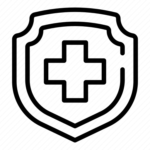 Doctor, frame, internet, logo, medical, shield, silhouette icon - Download on Iconfinder
