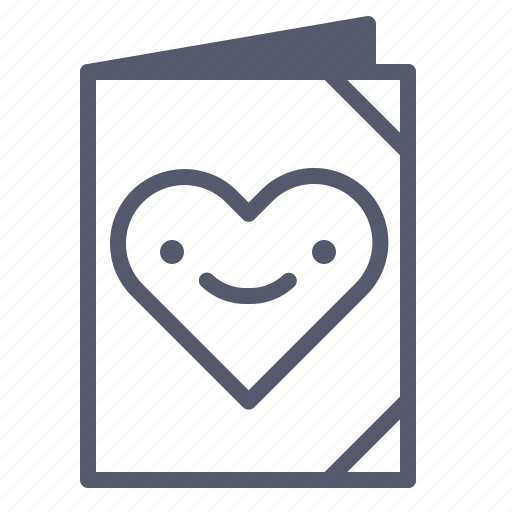 Book, heart, journal, memories, notes icon - Download on Iconfinder