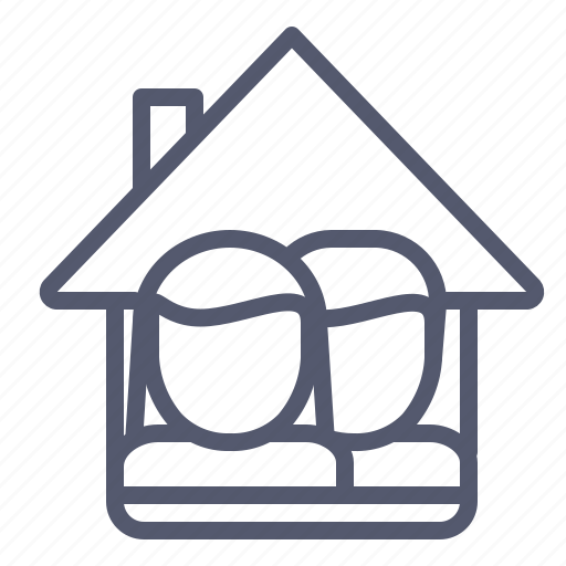 Care, family, hands, holding, house icon - Download on Iconfinder