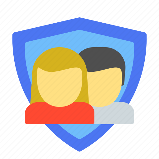 Partnership, protection, shield, team, users icon - Download on Iconfinder