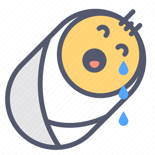 Baby, cry, newborn, resting, sleepy icon - Download on Iconfinder