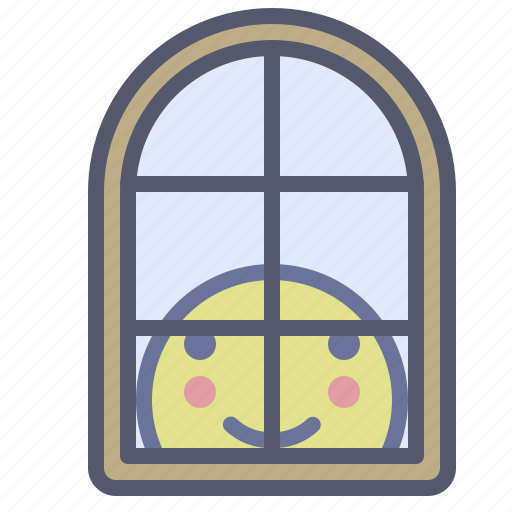 Home, house, inside, protected, window icon - Download on Iconfinder