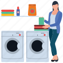 cloth cleaning, dirty laundry, dry machine, laundry, washing clothes