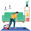 carpet cleaning, cleaning machine, housekeeping services, steam cleaning, vacuum cleaner, vacuuming