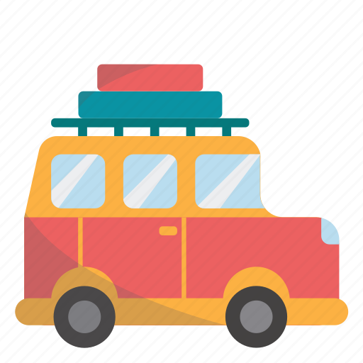 Camper, van, vehicle, transport, vacation icon - Download on Iconfinder