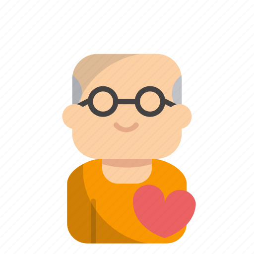 Grandfather, old, man, avatar, person icon - Download on Iconfinder