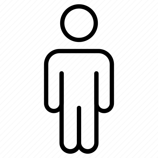 Full, body, man, standing, person icon - Download on Iconfinder