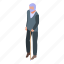 family, grandfather, isometric 