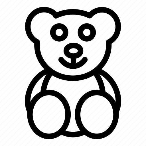 Stuffed toy, soft toy, teddy bear, toy, stuffed teddy bear icon - Download on Iconfinder