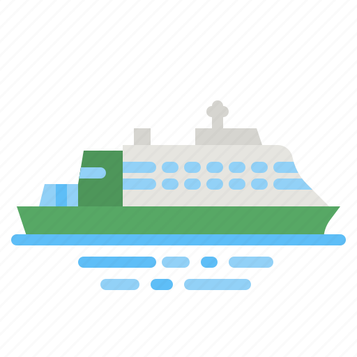 Boat, ship, feery, cargo, shipping icon - Download on Iconfinder