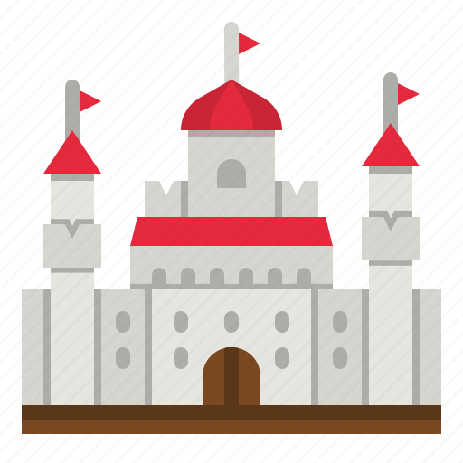 Castle, building, fantasy, fortress, landscape icon - Download on Iconfinder