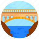 overpass, footbridge, flyover, adolphe bridge, arch bridge