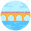 overpass, footbridge, flyover, stone arch bridge, railroad bridge 