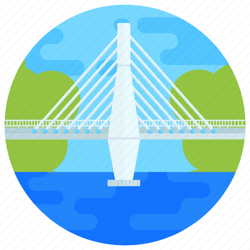 Overpass, footbridge, flyover, bridge, atlantic bridge icon - Download on Iconfinder