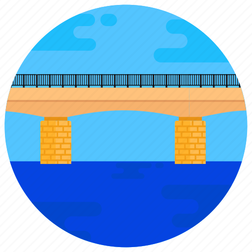 Overpass, footbridge, flyover, arno river bridge, pote amerigo vespucci icon - Download on Iconfinder