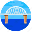 overpass, footbridge, flyover, fehmarn sound bridge, suspension bridge 