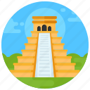 landmark, monument, chichen itza, mexico landmark, itza pyramid