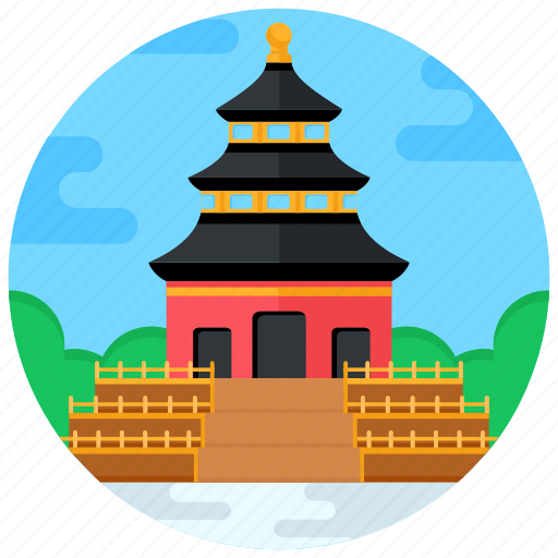 Beijing temple, beijing shrine, temple of heaven, beijing landmark, temple monument icon - Download on Iconfinder