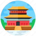 temple, chinese temple, chinese shrine, chinese landmark, forbidden city