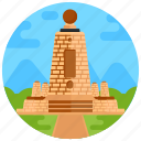 landmark, monument, ciudad mitad del mundo, ecuador monument, spanish monument