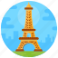 landmark, monument, eiffel tower, france landmark, paris tower 