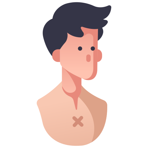 Cartoon, character, human, man, peasant, villager, worker icon - Free download