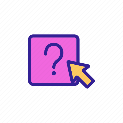 Answer, business, contour, faq, information, problem, question icon - Download on Iconfinder
