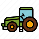 engine, farm, tractor, transport