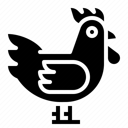 Animal, chicken, farm, rooster icon - Download on Iconfinder